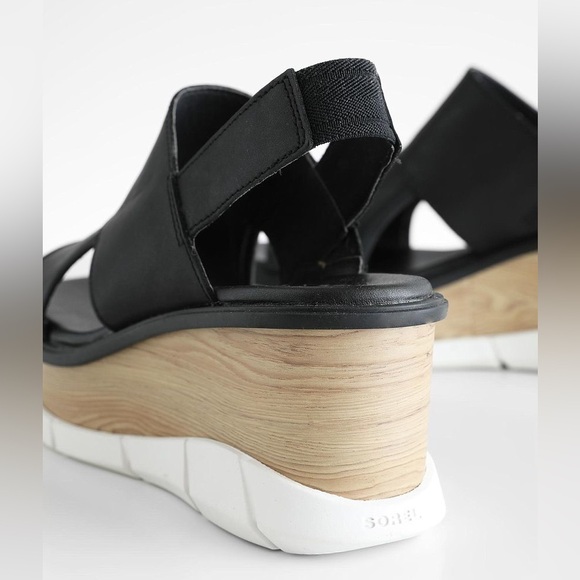 SOREL women’s Joanie III Slingback Wedge Sandal - Picture 4 of 9